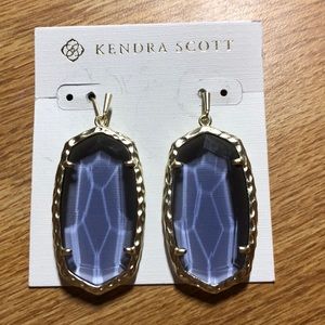 Kendra Scott earrings color: Iolite